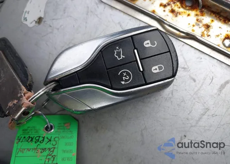 2016 Maserati Quattroporte S Q4 from USA, damaged, VIN ZAM56RRA9G1186061